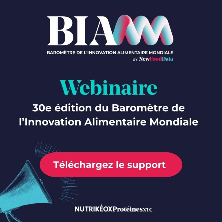 Propulsé par NewFoodData, le Baromètre de l’Innovation Alimentaire Mondiale analyse chaque année les grandes évolutions de l’innovation alimentaire à l’échelle mondiale.